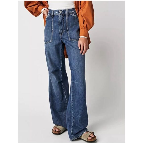 AMO Denim - Amo severine cargo jean wide leg size 30